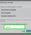 Change Your Name on Facebook