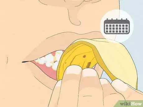 Image titled Whiten Your Teeth with Banana Peel Step 5