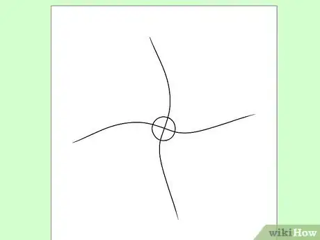 Image titled Draw a Ninja Star Step 2