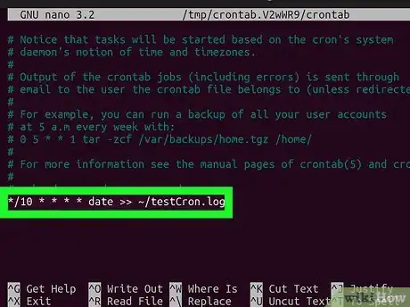 Image titled Set up a Crontab File on Linux Step 3