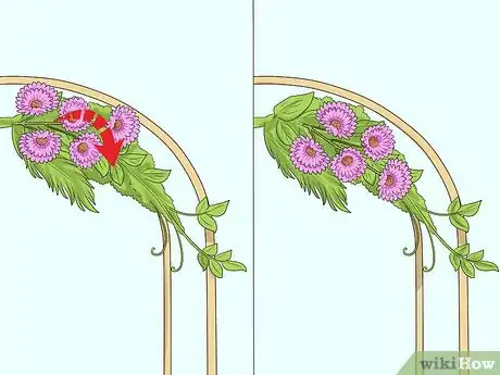 Image titled Decorate a Wedding Arch Step 18