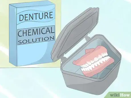 Image titled Clean Dentures Step 9