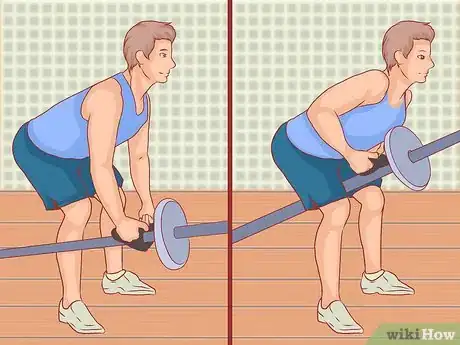 Image titled Do a Bent over Row Step 9