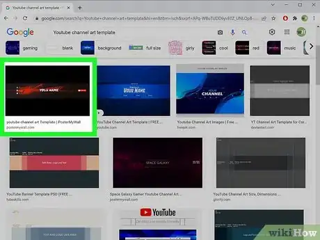 Image titled Download YouTube Channel Art Templates for Free Step 16