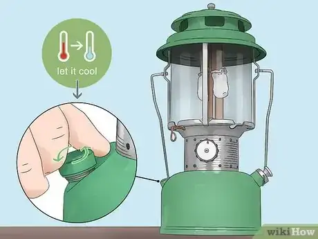 Image titled Light a Liquid Fuel Lantern Step 1