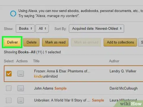 Image titled Put Books on a Kindle Step 6