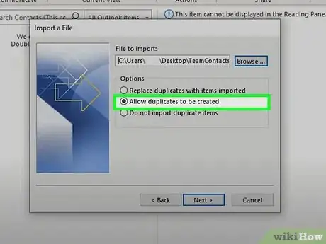 Image titled Import Contacts to Outlook from Excel Step 8