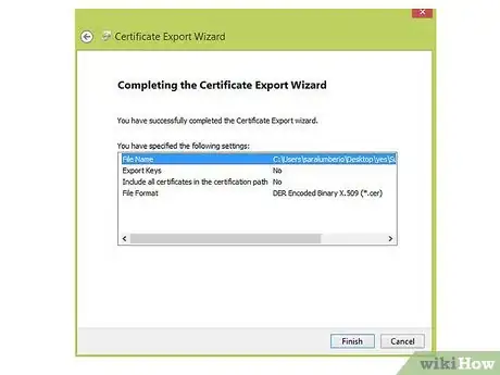 Image titled Export Certificate Public Key from Chrome Step 8