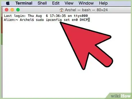 Image titled Renew a DHCP Lease on a Mac Step 10