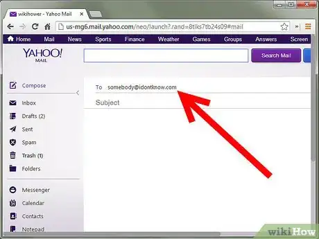 Image titled Send an Email from Yahoo! Emailing Site Step 3