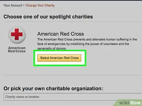 Image titled Change Your Amazon Smile Charity Step 4