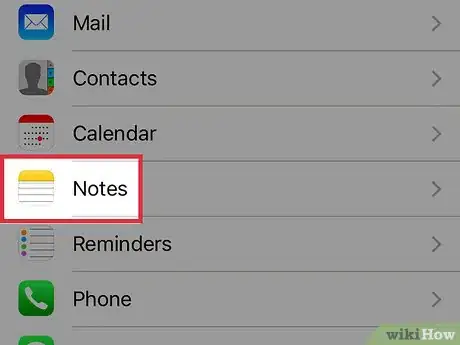 Image titled Add Notes from an Email Account to an iPhone Step 7