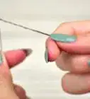 Tie Embroidery Floss to a Needle