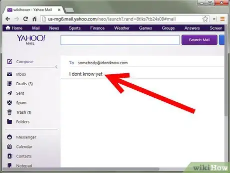 Image titled Send an Email from Yahoo! Emailing Site Step 4