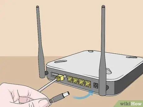 Image titled Connect a Router to a Modem Step 8