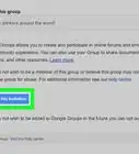 Create a Google Group