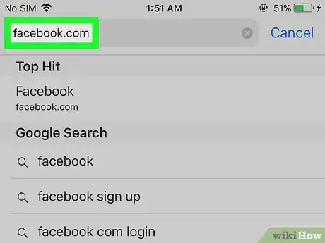 Image titled Edit Your Restricted Friends List on Facebook on iPhone or iPad Step 1