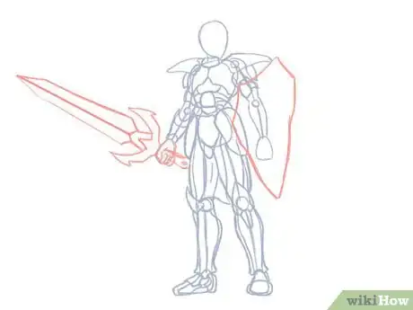 Image titled Draw a Knight Step 13