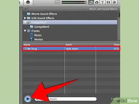 Image titled Add Garageband to iMovie Step 4