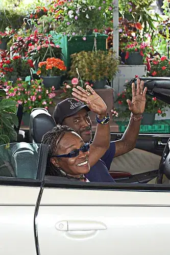 Image titled Driving through the flowers