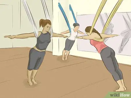 Image titled Perform Aerial Yoga Step 1