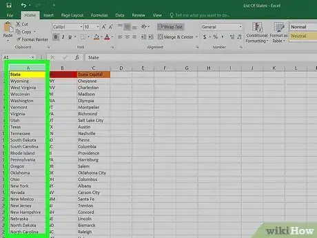 Image titled Sort Microsoft Excel Columns Alphabetically Step 3