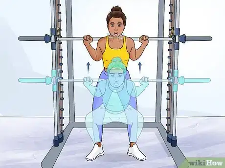 Image titled Do Smith Machine Squats Step 10