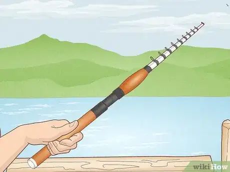 Image titled Use a Fishing Rod Step 9