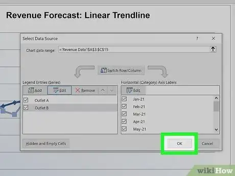 Image titled Add a Second Set of Data to an Excel Graph Step 19