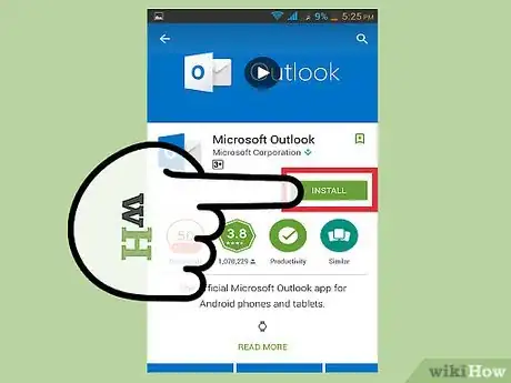 Image titled Connect an Android to Outlook Step 5