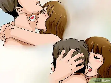 Image titled Turn a Guy on While Making Out Step 5