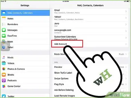 Image titled Set up Email on an iPad Step 15