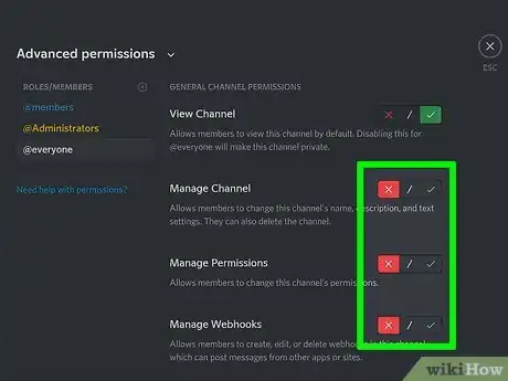 Image titled Lock a Discord Channel on a PC or Mac Step 7