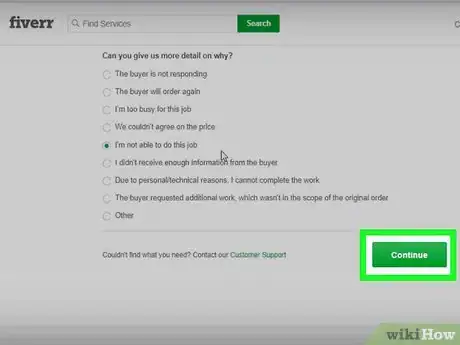 Image titled Cancel a Fiverr Order Step 6