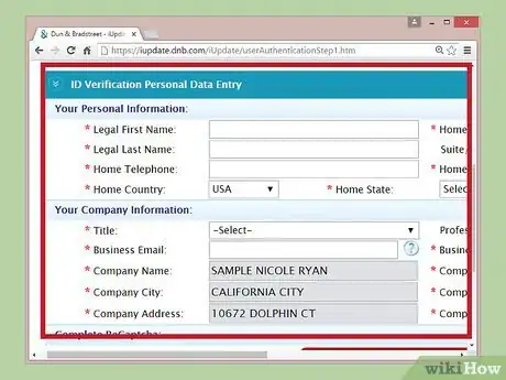 Image titled Acquire a DUNS Number Step 5