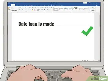 Image titled Write a Loan Agreement Between Friends Step 9