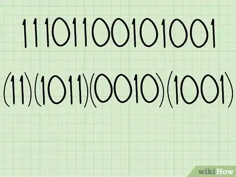 Image titled Convert Binary to Hexadecimal Step 8