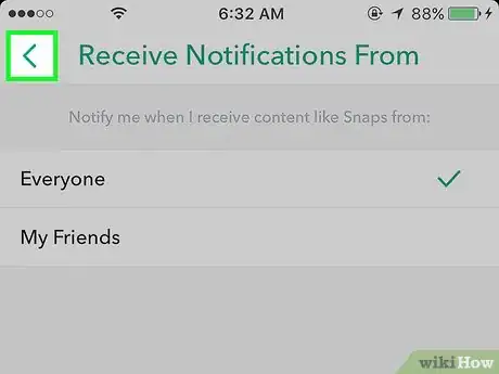 Image titled Change Who You Get Snapchat Notifications from Step 7