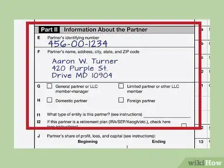 Image titled Fill Out and File a Schedule K 1 Step 11