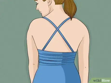 Image titled Cover a Dress with a Deep Back Step 5