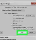 Burn a CD with iTunes