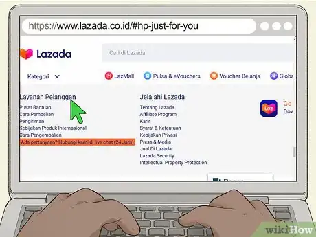 Image titled Contact Lazada Step 7