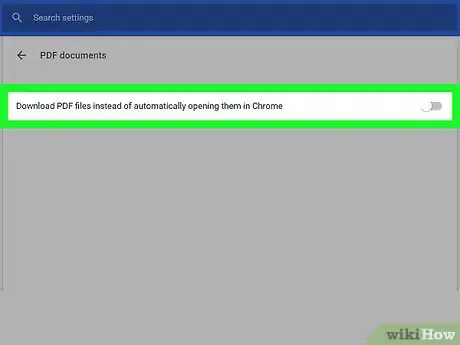 Image titled Enable and Disable Chrome PDF Viewer on PC or Mac Step 7