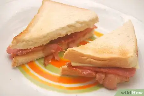 Image titled Make Bacon and Ham Sandwich Step 5