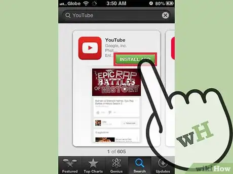 Image titled Use the YouTube App on an iPhone Step 5