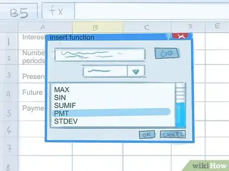 Image titled Calculate Credit Card Payments in Excel Step 7Bullet2