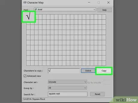 Image titled Type Square Root on PC or Mac Step 21