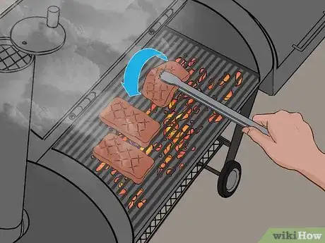 Image titled Use an Offset Smoker Step 12