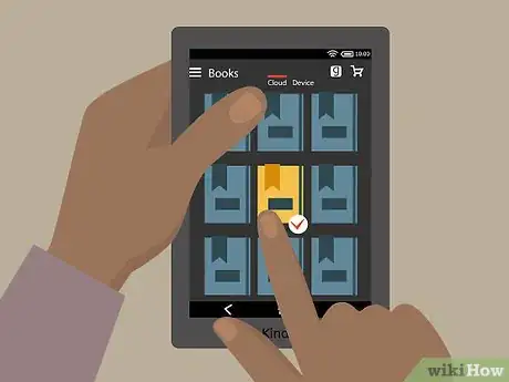 Image titled Get a Book to Redisplay on the Carousel After It's Been Hidden on a Kindle Fire HDX Step 01