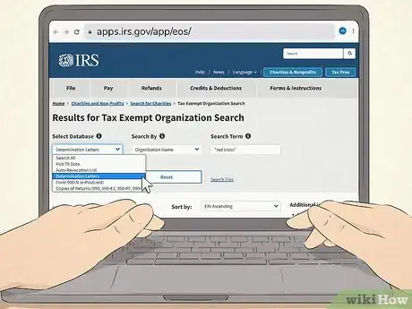 Image titled Verify the 501(c)(3) Status of a Nonprofit Step 4